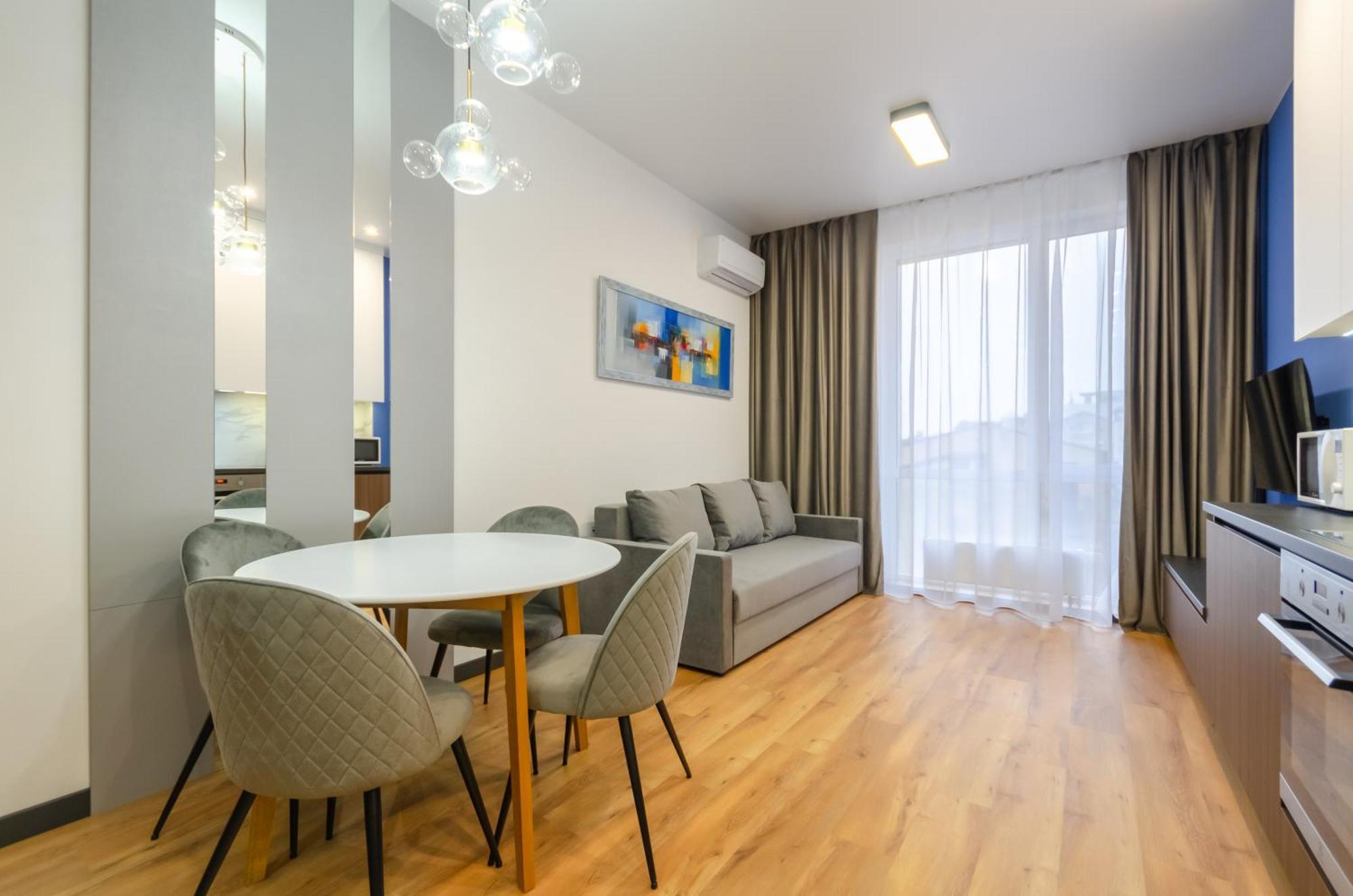 Petrovdom Apartments 04-166 In Rc "Yaroslaviv Grad" Bulvarno-Kudriavska 17 كييف المظهر الخارجي الصورة