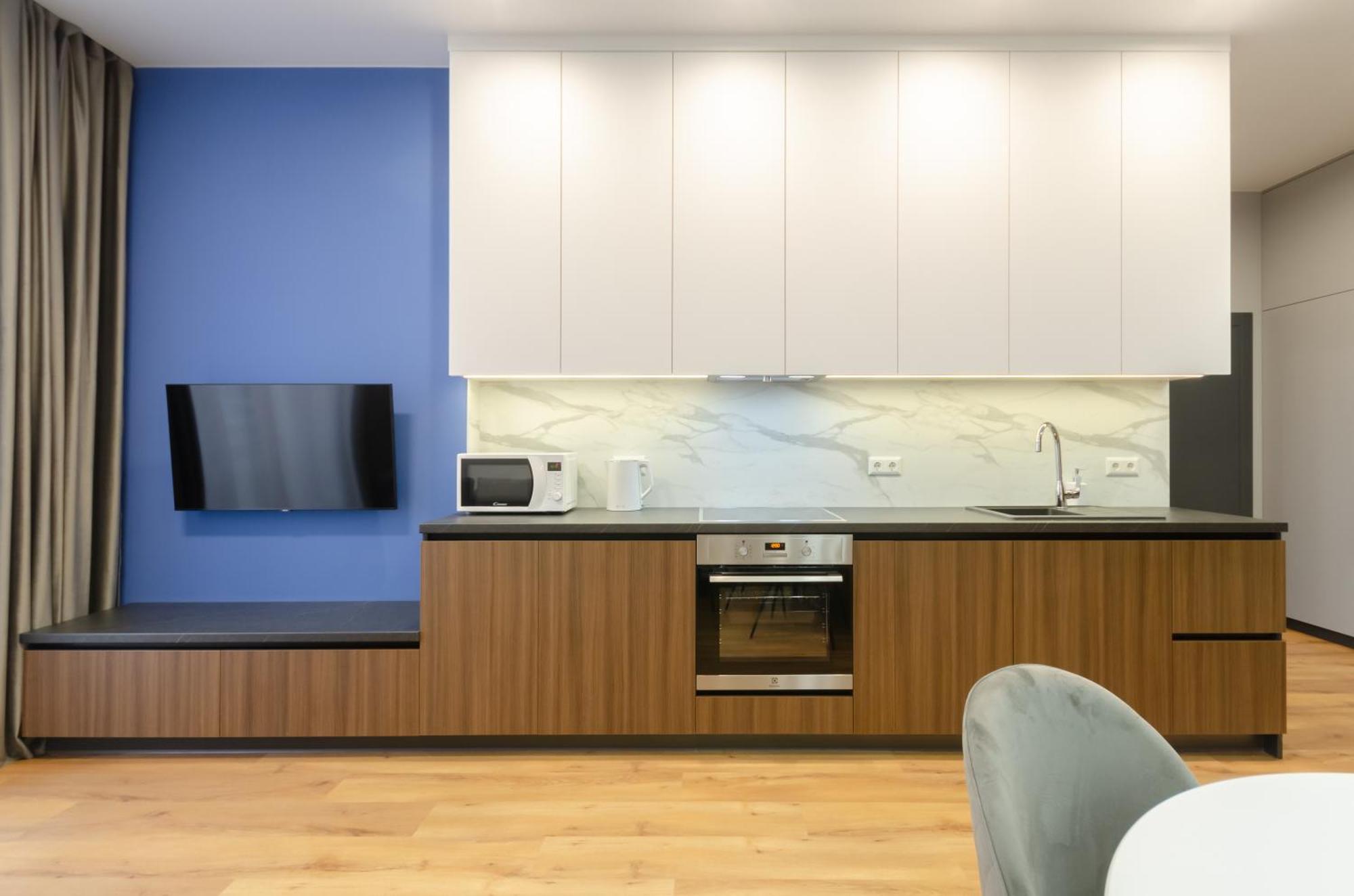 Petrovdom Apartments 04-166 In Rc "Yaroslaviv Grad" Bulvarno-Kudriavska 17 كييف المظهر الخارجي الصورة